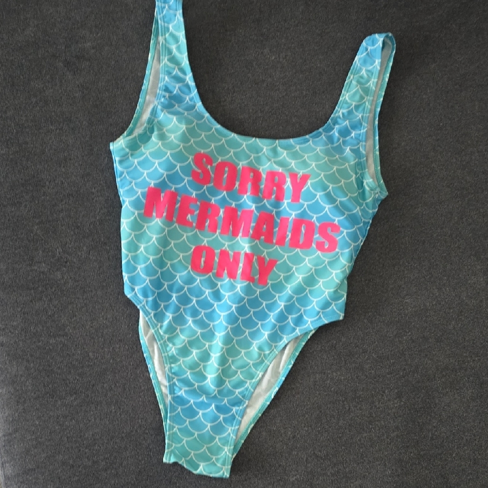 New With Tags YMI Mermaid One Piece Bathingsuit